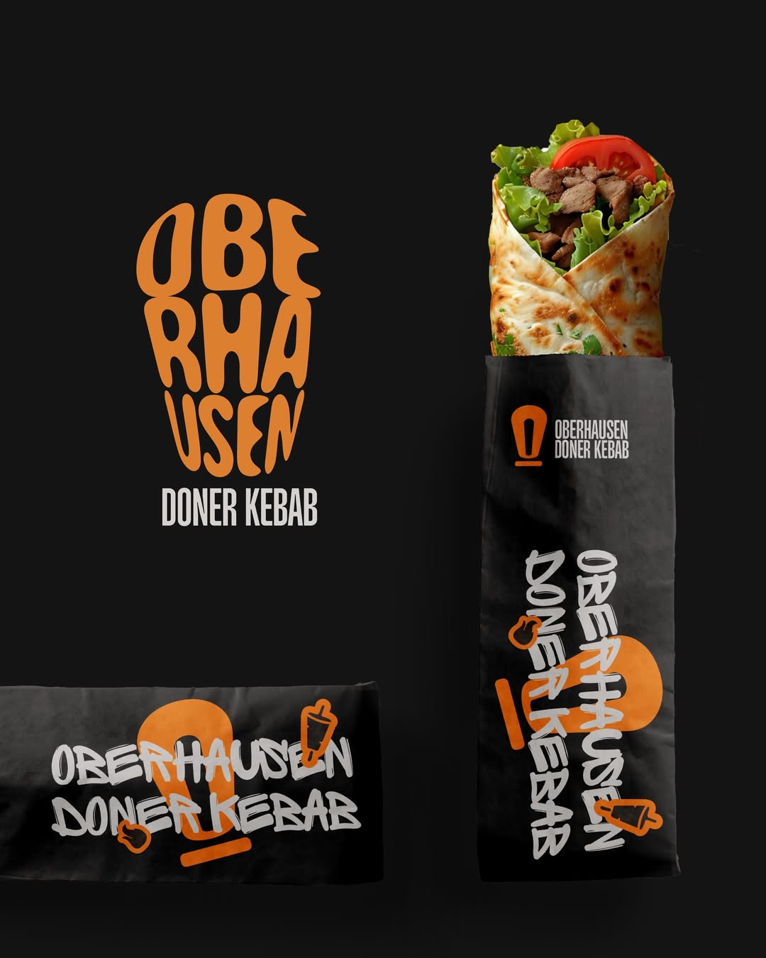 Brand wraps and kebab packaging