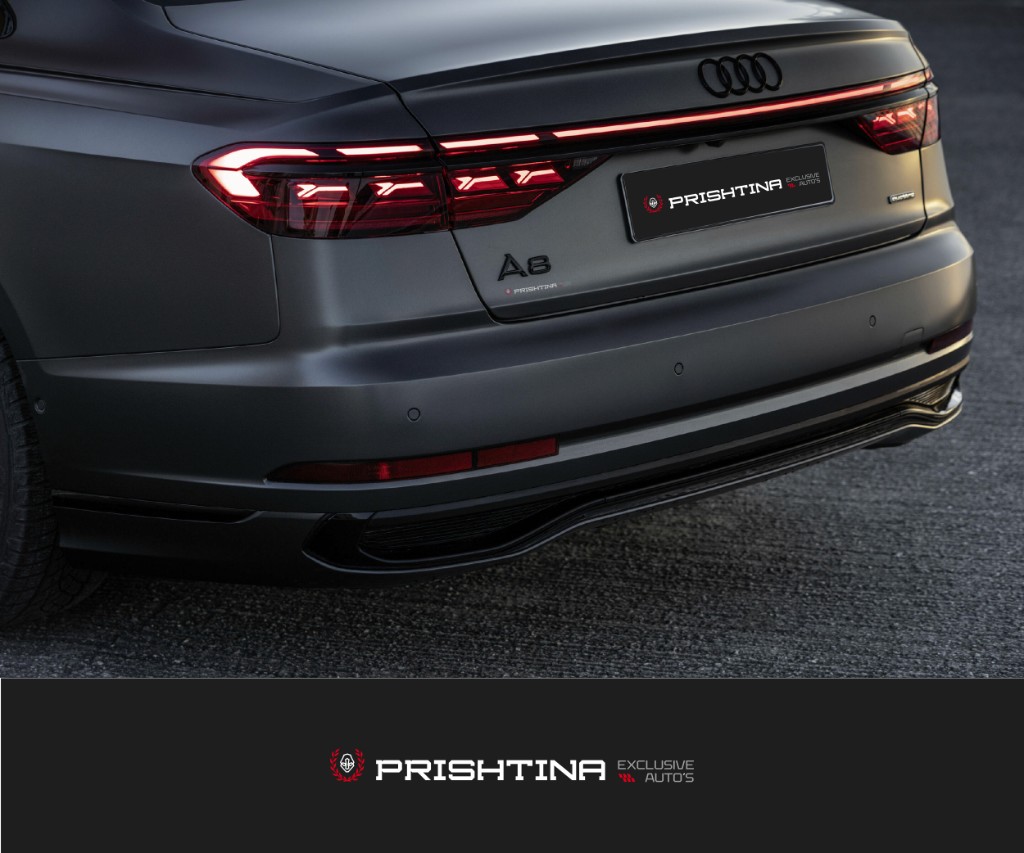 Branded ballpoint pen on racing flag pattern background